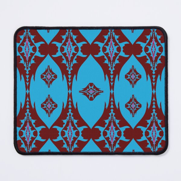 Item preview, Wings of Harmony – Blue Flow of Unity designed and sold by OIL Pattern Design .
