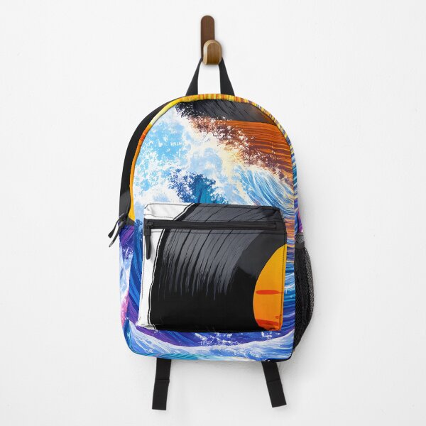 Item preview, Melting Vinyl Sunset - Retro Music & Ocean Waves Fusion designed and sold by etuvibes.