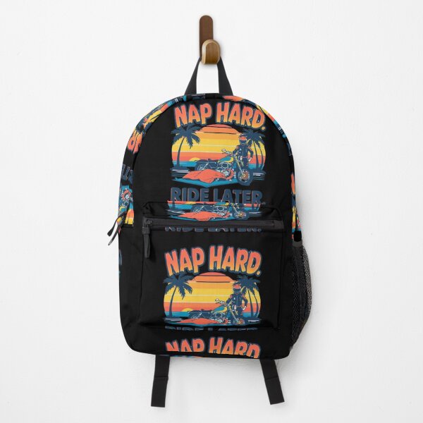 Item preview, Funny Nap Day Motorcyclist Design – Biker Nap Humor designed and sold by YourTrendyTees.