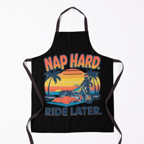 Item preview, Funny Nap Day Motorcyclist Design – Biker Nap Humor designed and sold by YourTrendyTees.