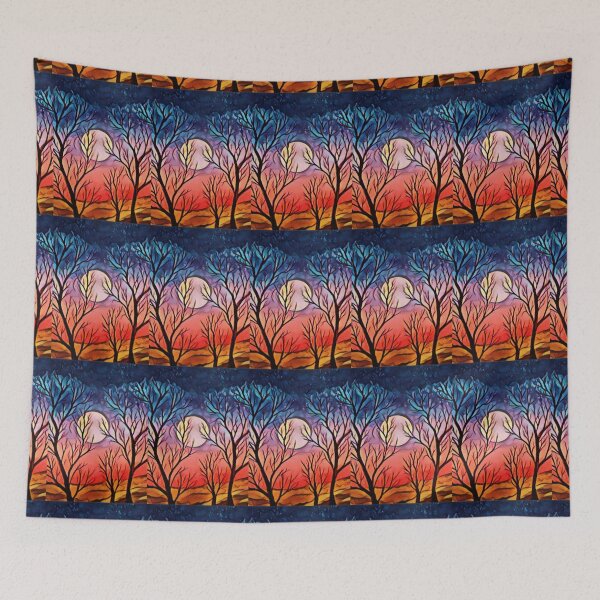 Item preview, Moonshine in Eerie Landscape  designed and sold by oh-bi-me.