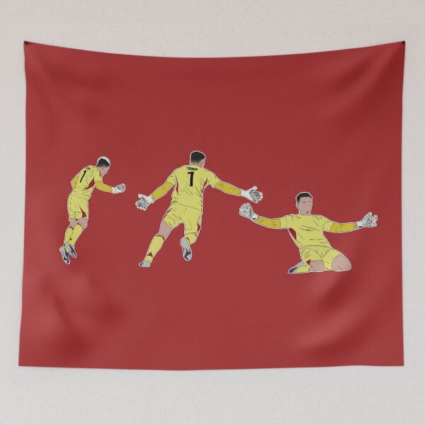 Item preview, Anatoliy Trubin Last Minute Header Goal Celebration designed and sold by Hevding.