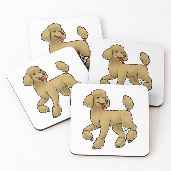Item preview, Dog - Standard Poodle - Miami Apricot designed and sold by Jennifer Stolzer.
