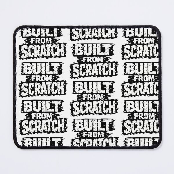 Item preview, Built From Scratch Bold Typography Design designed and sold by TeeTimeTreasure.
