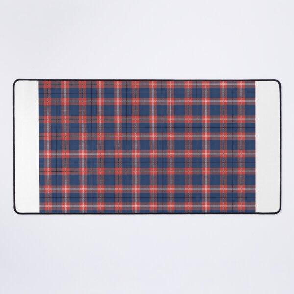 Item preview, Classic Red, White and Blue Scottish Tartan | Modern Plaid Pattern designed and sold by Loom on the Loch.
