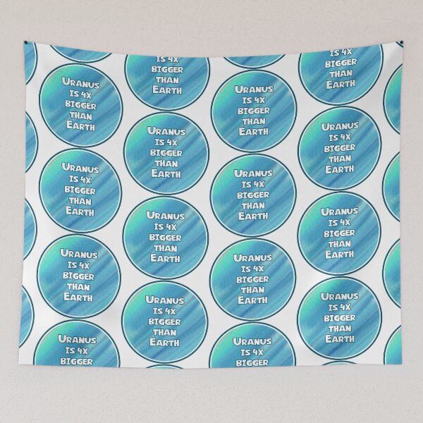 Item preview, Uranus Is 4X Bigger Than Earth designed and sold by Normbot2000.