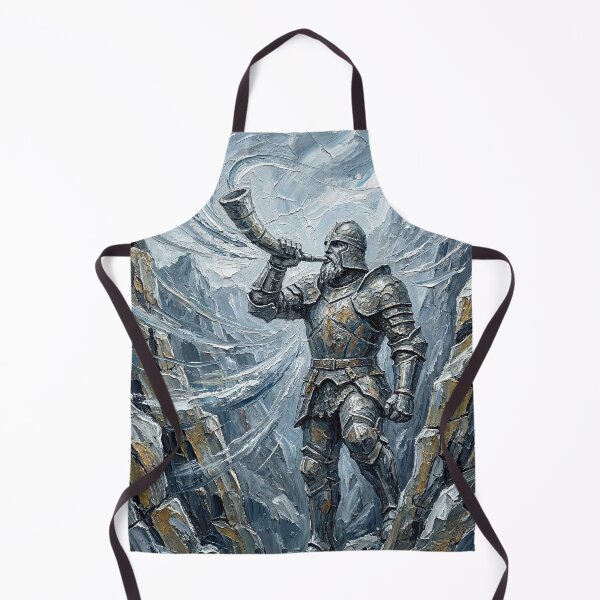 Item preview, The Song of Roland – Last Stand | Textured Painterly Epic Illustration designed and sold by SavinMercantile.