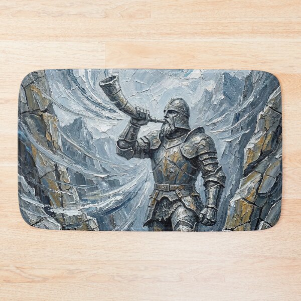 Item preview, The Song of Roland – Last Stand | Textured Painterly Epic Illustration designed and sold by SavinMercantile.