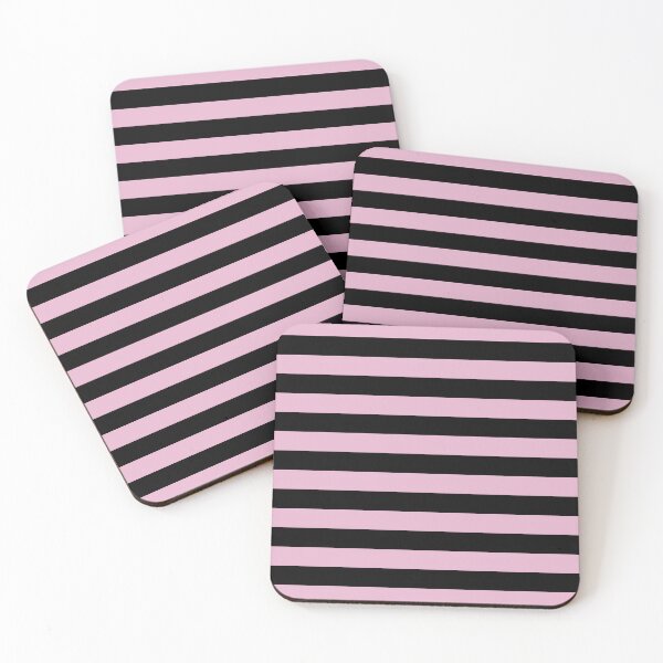 Item preview, Minimalist Lilac and Black Horizontal Stripes designed and sold by BreisaBurman.