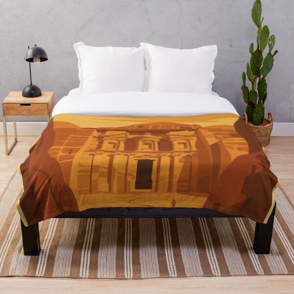 Item preview, Petra Retro Art Poster designed and sold by Stripe Wall Studio.