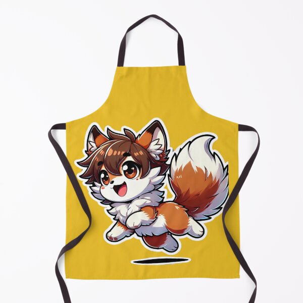 Item preview, Cute Anime Fox Chibi Character designed and sold by BloomVera.