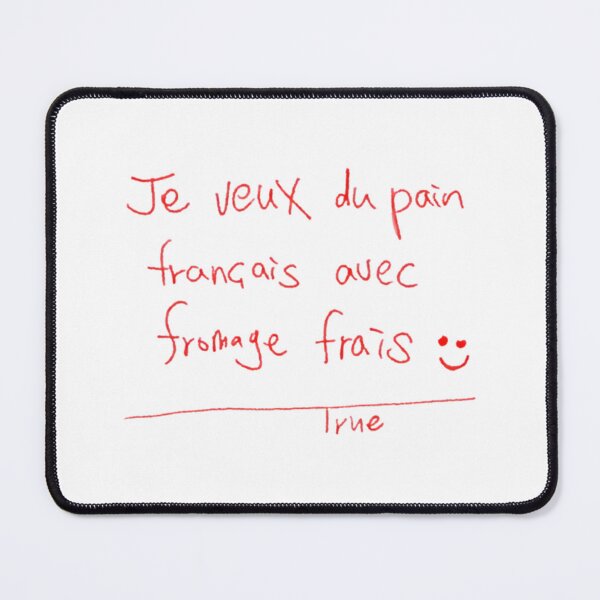 Item preview, Je veux du pain français – Handwritten French Quote designed and sold by HITAHOUSE.