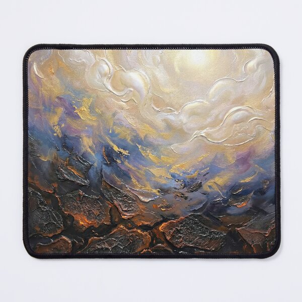 Item preview, The Divine Comedy – Inferno to Paradise | Textured Painterly Epic Illustration designed and sold by SavinMercantile.
