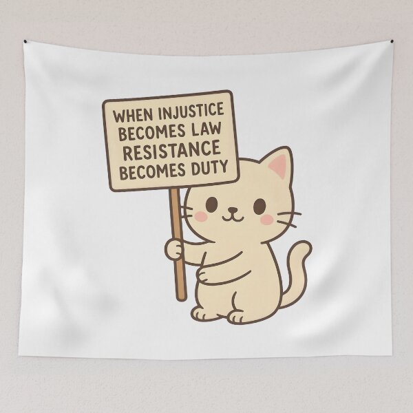 Item preview, ANTI ICE When Injustice Becomes Law Resistance Becomes Duty designed and sold by Uglyandcute.