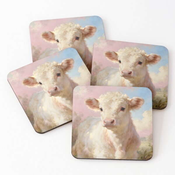 Item preview, Baby Cow On A Pastel Afternoon designed and sold by Glimmersmith.