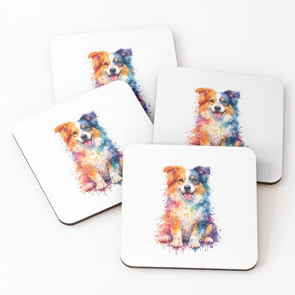 Item preview, Colorful Watercolor Dog Portrait designed and sold by Clickcreations.