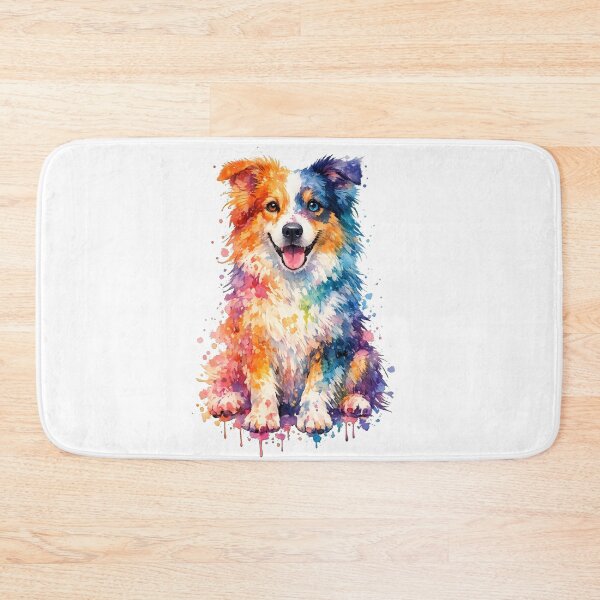 Item preview, Colorful Watercolor Dog Portrait designed and sold by Clickcreations.