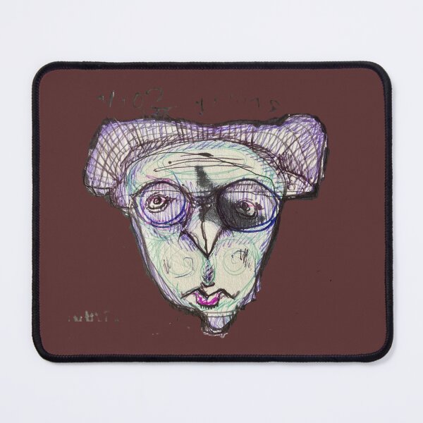 Item preview, Surreal Spectacles: Abstract Face in Ink designed and sold by Lawn073.