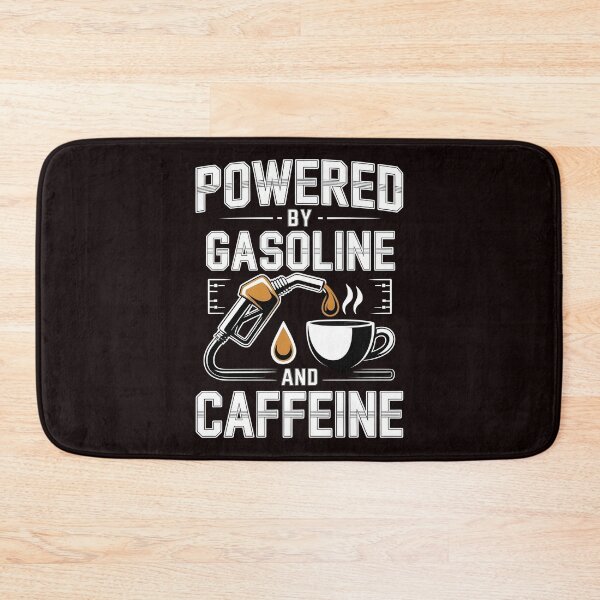 Item preview, Powered by Gasoline and Caffeine – Engineer & Mechanic Humor designed and sold by Redgiant87x.