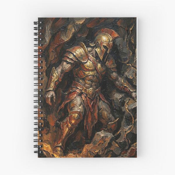 Item preview, The Nibelungenlied – Doom and Treasure | Textured Painterly Epic Illustration designed and sold by SavinMercantile.