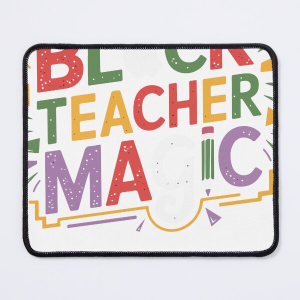 Item preview, Black Teacher Magic – Inspirational Educator Pride | Melanin Magic Classroom Vibes designed and sold by Inkvado.