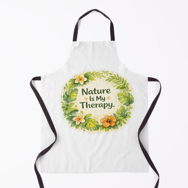 Item preview, Nature Is My Therapy | Botanical Wellness Art designed and sold by Wander Vibes.