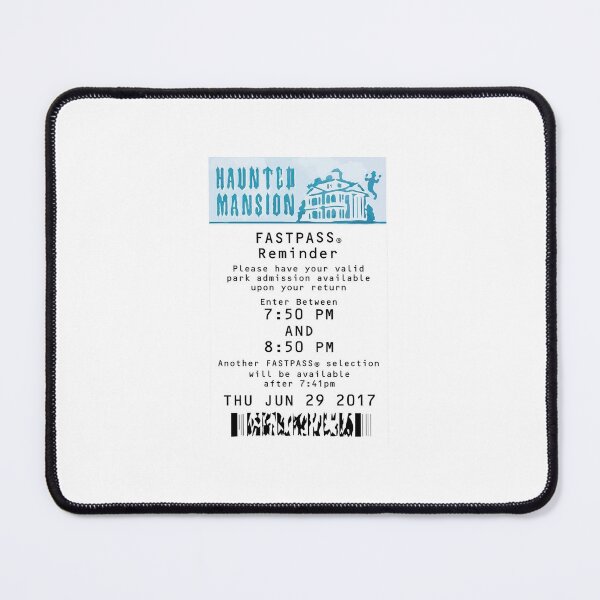 Item preview, haunted mansion fast pass designed and sold by scorpiolvrrr.