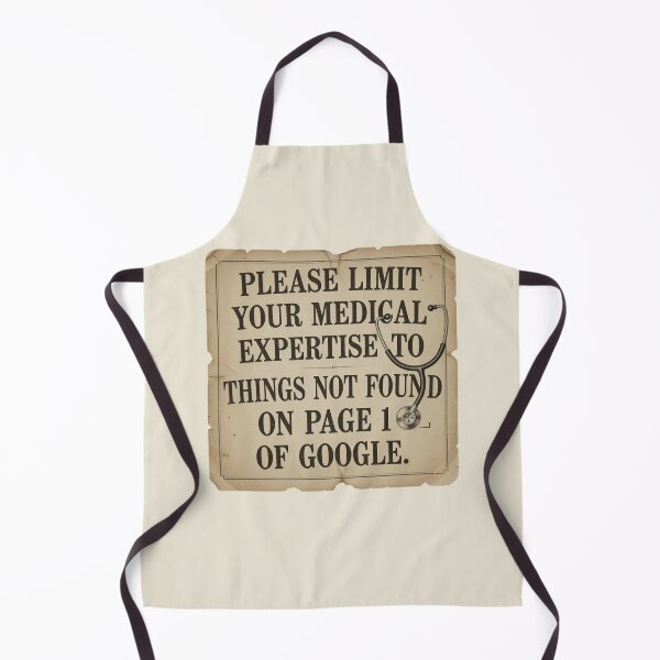 Item preview, Medical Expertise Google Search Irony | Vintage Doctor Office Humor designed and sold by Dariusz.K.