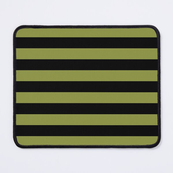 Item preview, Minimalist Olive and Black Horizontal Stripes designed and sold by BreisaBurman.