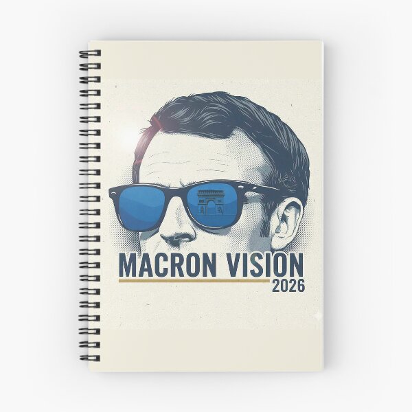 Item preview, Emmanuel Macron - French President with Lunettes Bleues (Aviator Glasses) designed and sold by AnimeShin.