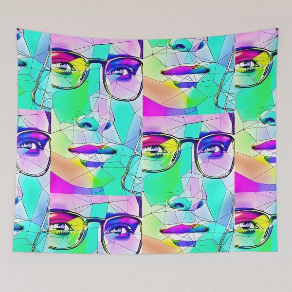 Item preview, The Vector Human & Digital Glitch designed and sold by LoriAndArt.