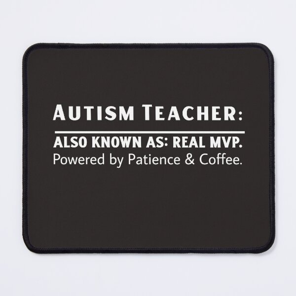 Item preview, Autism Teacher: Powered by Patience & Coffee designed and sold by RMPtees11.