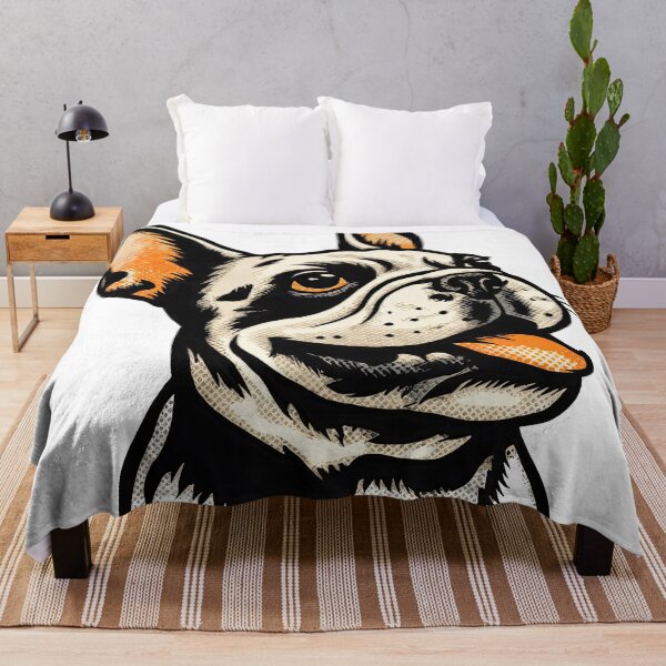 Item preview, Pop-Art French Bulldog – Bold Comic Style designed and sold by ForeverPrintsOK.