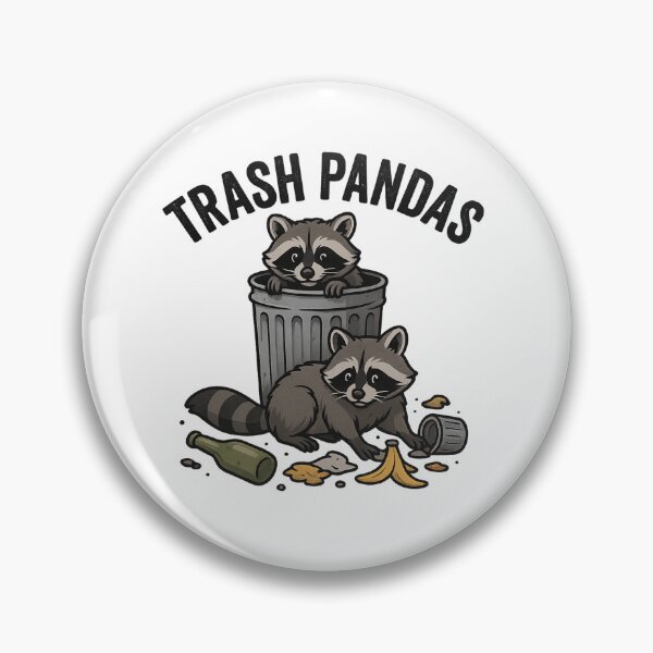 Item preview, Trash Pandas 1 designed and sold by HBK ACCESSORIES.