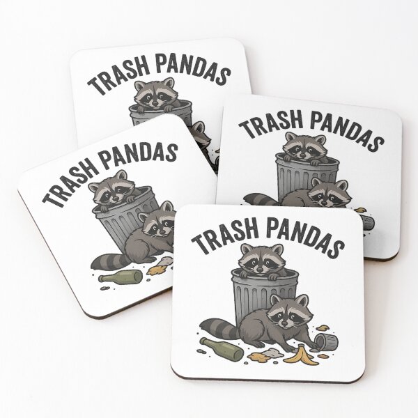 Item preview, Trash Pandas 1 designed and sold by HBK ACCESSORIES.