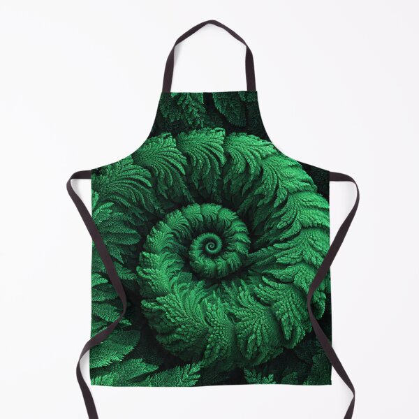 Item preview, Emerald Fractal Fern Spiral designed and sold by DIGPROF.