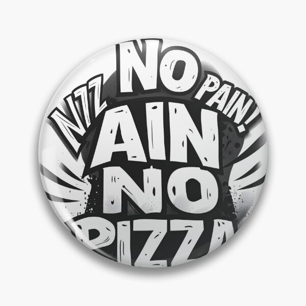 Item preview, No Pain No Pizza – Funny Gym Quote Workout Design designed and sold by Velamoon.