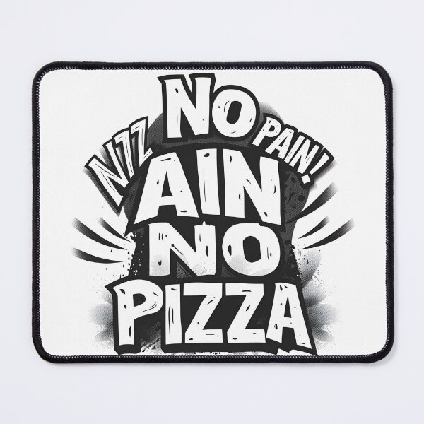 Item preview, No Pain No Pizza – Funny Gym Quote Workout Design designed and sold by Velamoon.