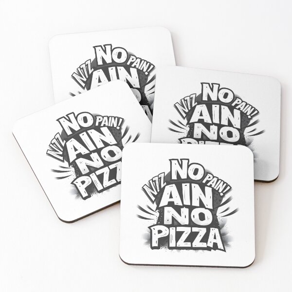 Item preview, No Pain No Pizza – Funny Gym Quote Workout Design designed and sold by Velamoon.