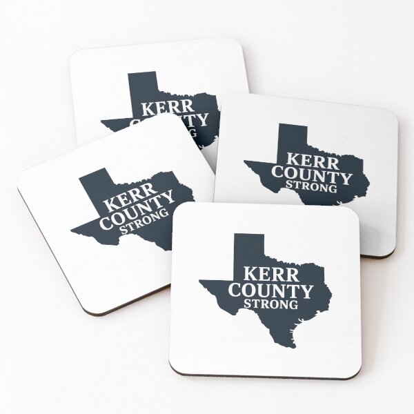 Item preview, Kerr County Strong Texas State Outline Local Pride designed and sold by JMDesignHub.