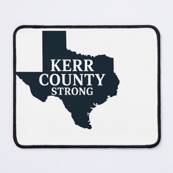 Item preview, Kerr County Strong Texas State Outline Local Pride designed and sold by JMDesignHub.