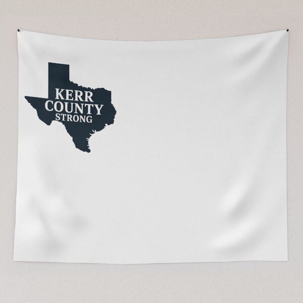 Item preview, Kerr County Strong Texas State Outline Local Pride designed and sold by JMDesignHub.