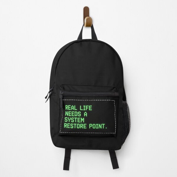 Item preview, System Restore Point Real Life | Funny IT Professional Tech Humor designed and sold by Dariusz.K.