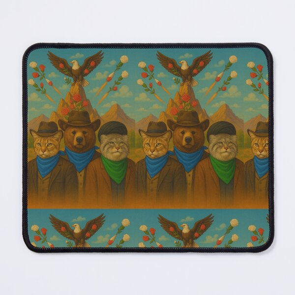 Item preview, Guardians of the wild west designed and sold by ARTGENERATESART.