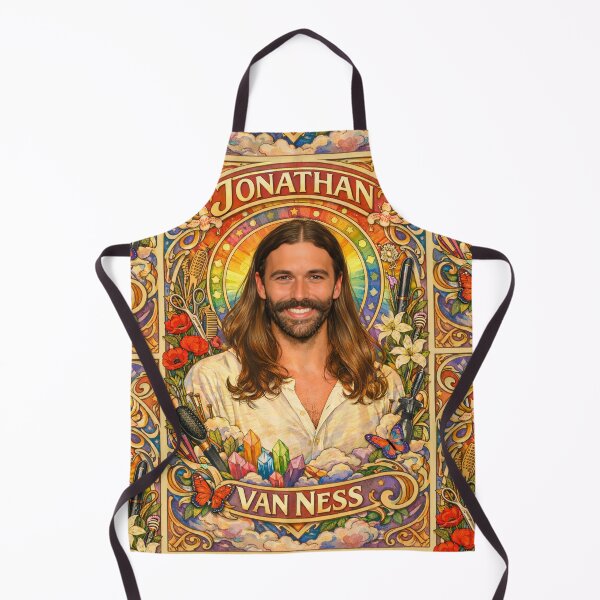 Item preview, Jonathan Van Ness (Portrait A. Mucha) designed and sold by ~ Th*mas ~.