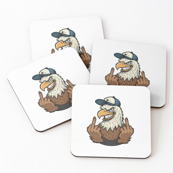 Item preview, Zero Flocks Given – Rebel Eagle Attitude designed and sold by CARPIO Creations.
