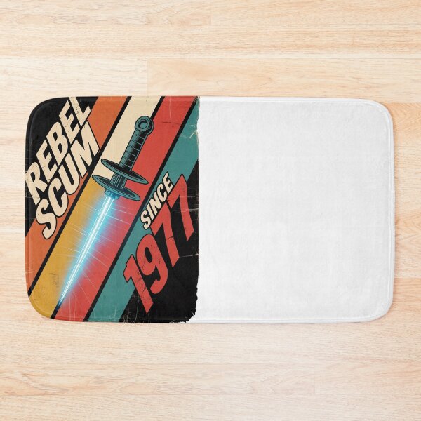 Item preview, Rebel Scum Since 1977 Vintage Sci-Fi Energy Blade Design designed and sold by JMDesignHub.
