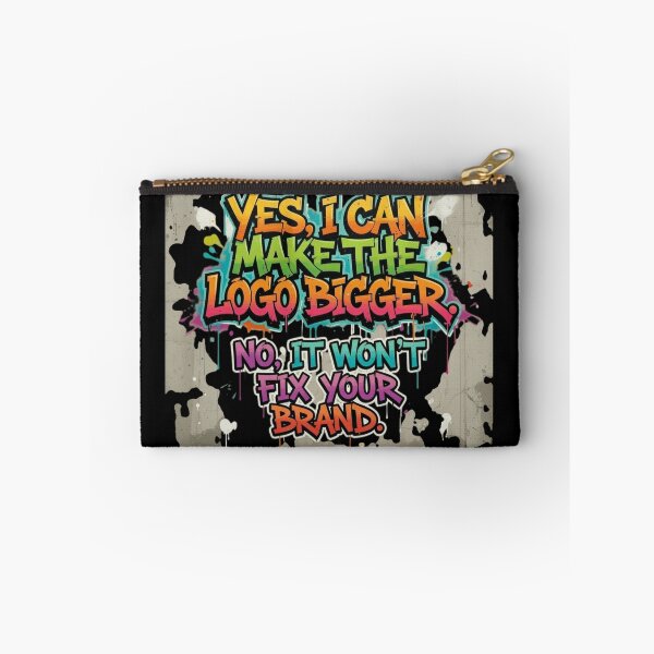 Item preview, Bigger Logo Branding Irony | Funny Graphic Designer Graffiti Art designed and sold by Dariusz.K.