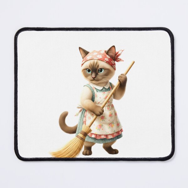 Item preview, The Cleaning Kitty designed and sold by Fatomfatom.