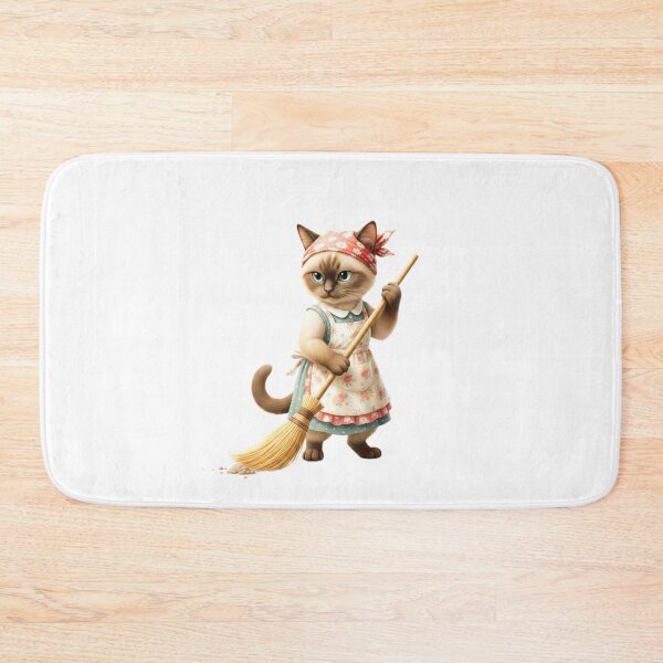 Item preview, The Cleaning Kitty designed and sold by Fatomfatom.